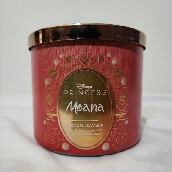 Disney Bath & Body Works Moana 3 Wick Candle - Picture 3 of 6